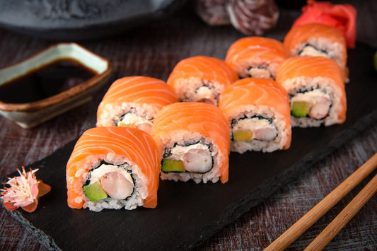 Lachs für Sushi (Rückenfilet), ohne Haut, zum Rohverzehr, 200g/500g, Nordhauser Mühle