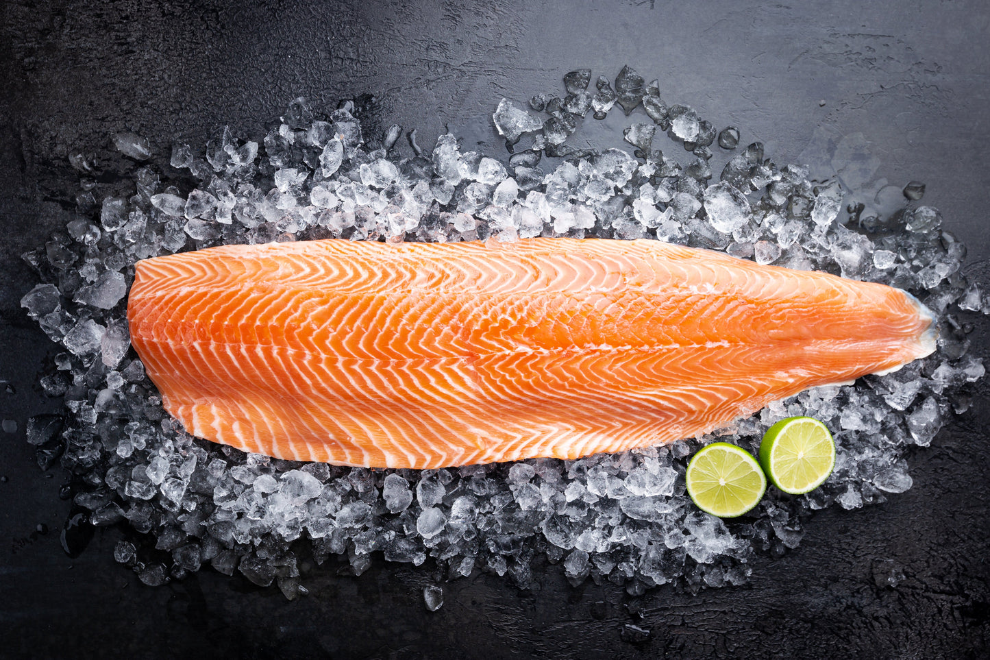 Frischer Lachs – ganze Filetseite (ca. 1,5 kg) – einzeln oder im Sparpaket